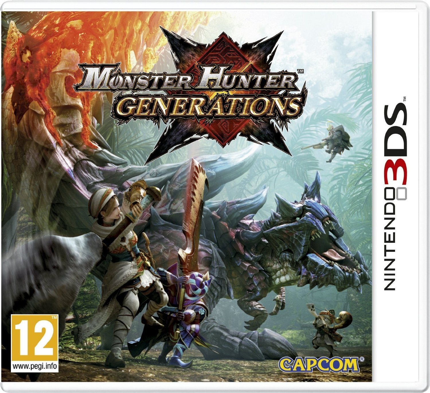 Nintendo Monster Hunter Generations – Aventura y Caza Épica en Nintendo 3DS | Multijugador hasta 4 Jugadores Nintendo Monster Hunter Generations – Aventura y Caza Épica en Nintendo 3DS | Multijugador hasta 4 Jugadores